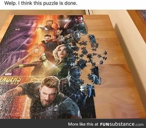 The puzzle is done