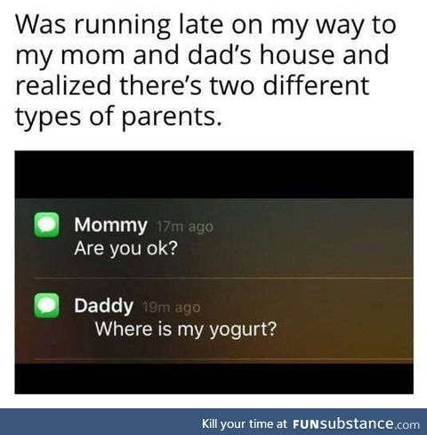 Mom and dad