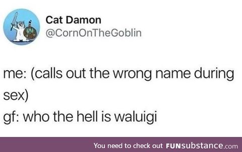 Maybe it's the right name to be calling out