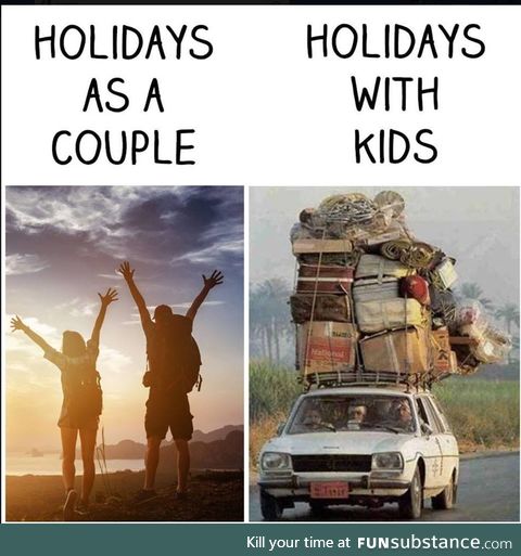 Holidays with kids