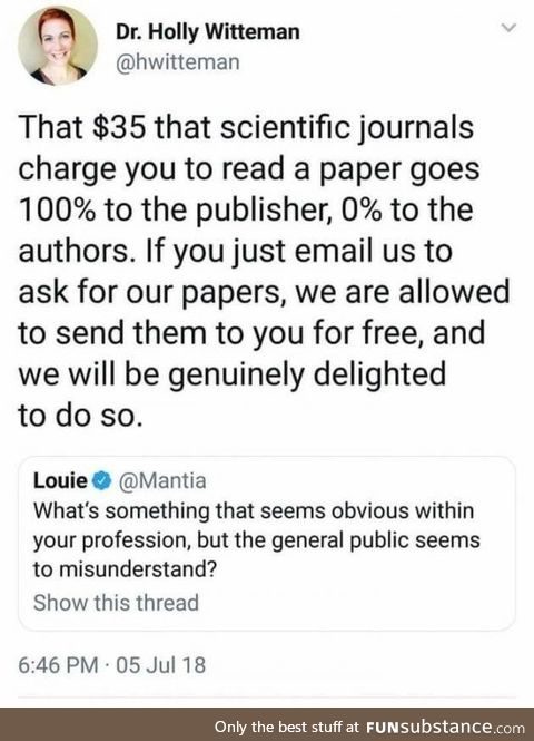 How to get a scientific paper for free