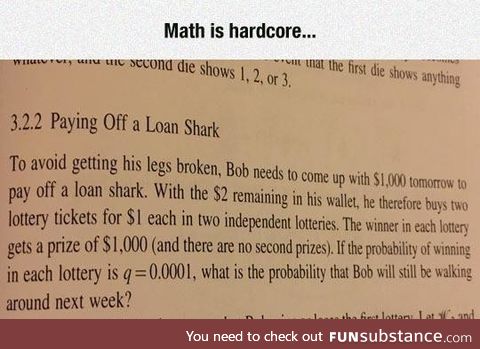 Math is hard[core]