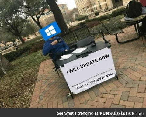 Resistance is Futile (Windows will update now)