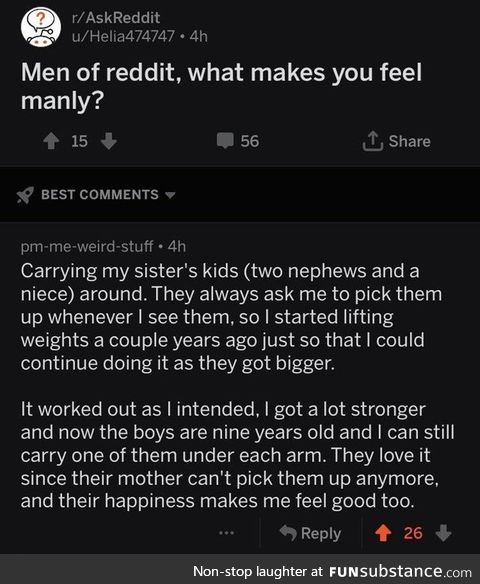 Wholesome uncle