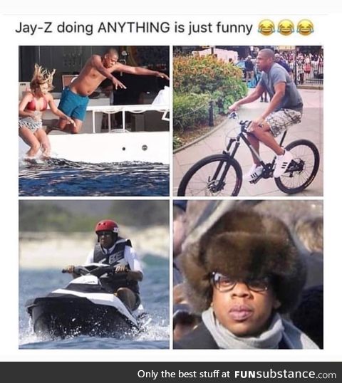 Jay-Z is a natural comedian