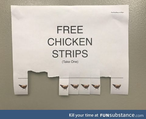 Free Chicken Strips