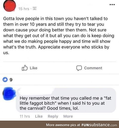 Hometown Facebook pages