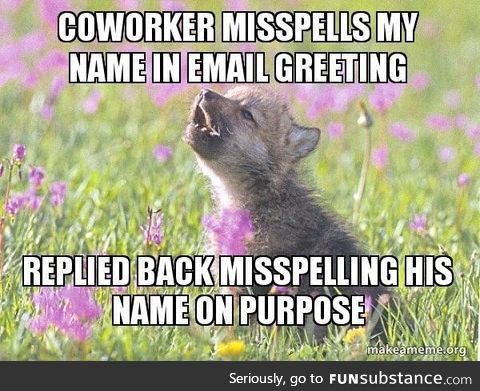 My name is in the email address