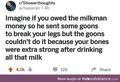 Drink milk