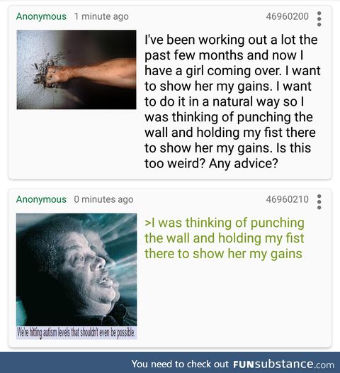 Anon impresses a girl