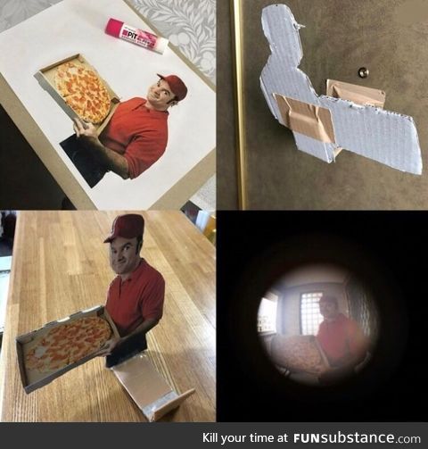 Pizza prank