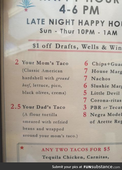 Your Dad's Taco