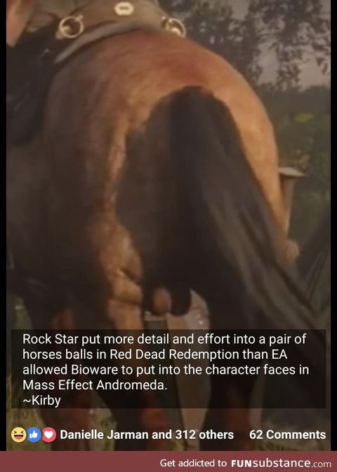 EA is the horses ass