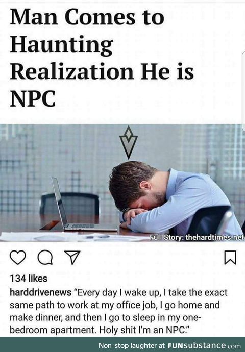 We're all NPC's in other people's stories
