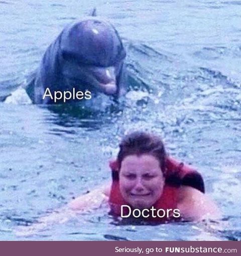 Apples vs doctors