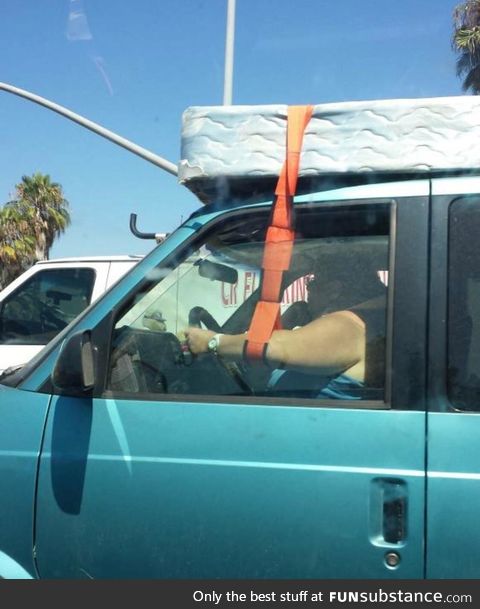 Next Level Mattress-on-top-of-Car Game