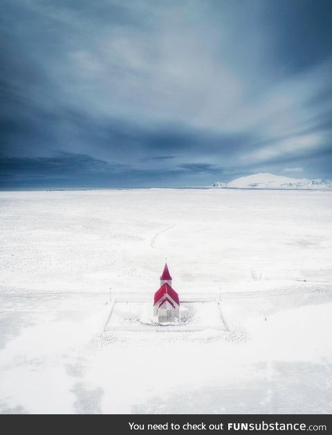 Little church in Iceland