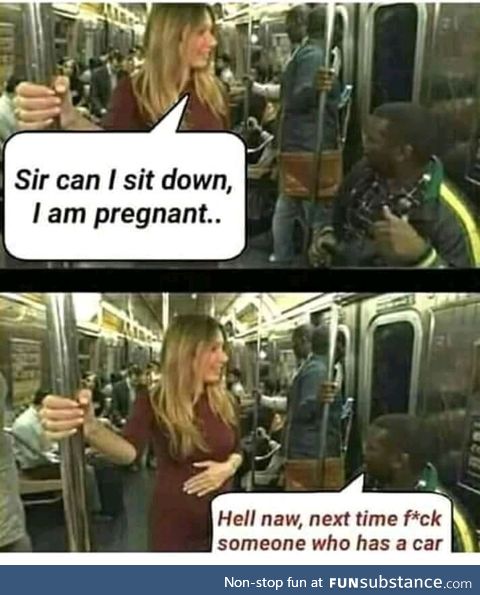 Can I sit please?