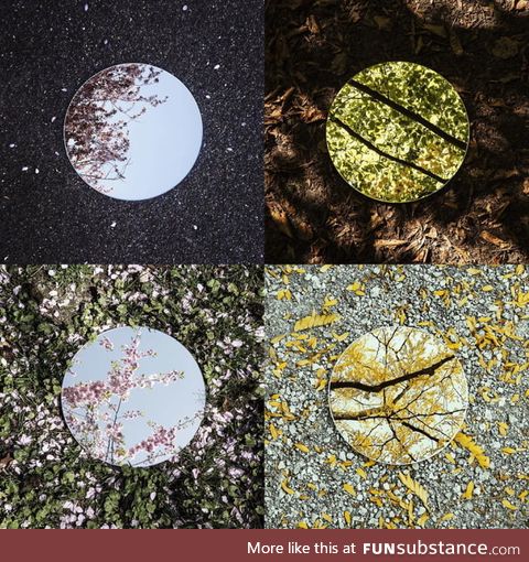 Making art with mirrors