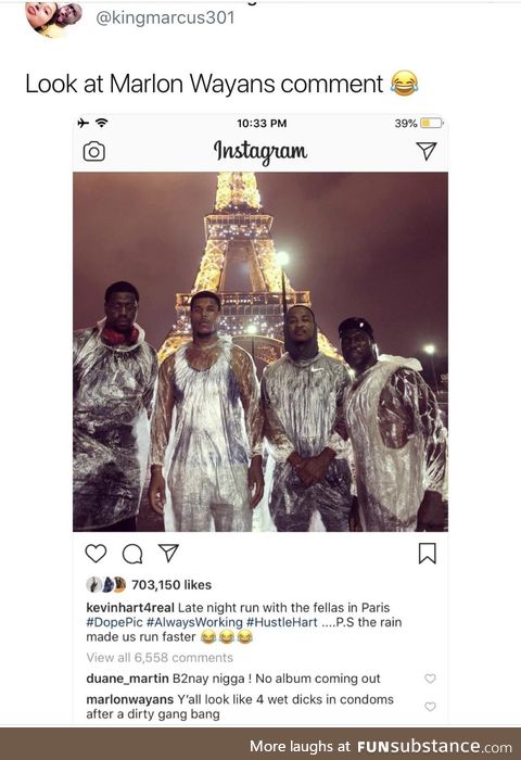 Marlon destroyed Kevin Hart and the gang