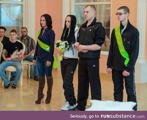 Typical Slav wedding