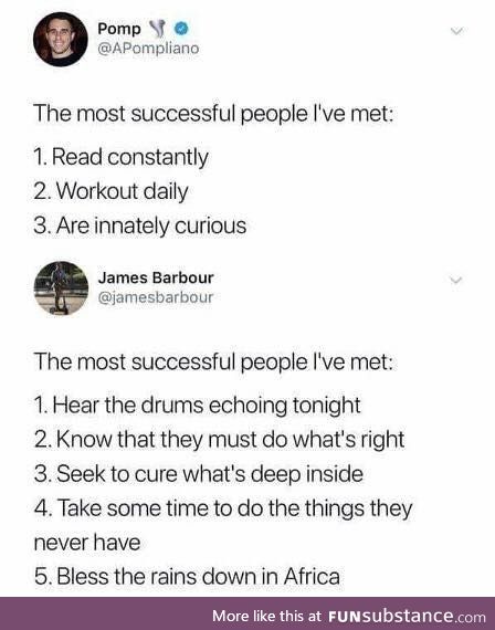 Successful people