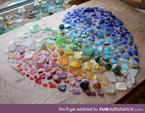 Beach glass