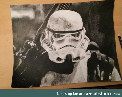 This pencil drawing
