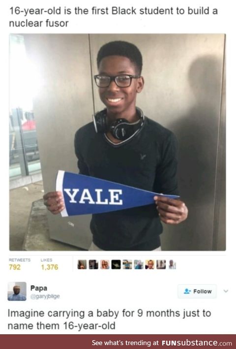 He's called 16 year old