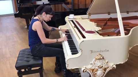 Playing SOAD Chop Suey on Baroque Grand by Bösendorfer