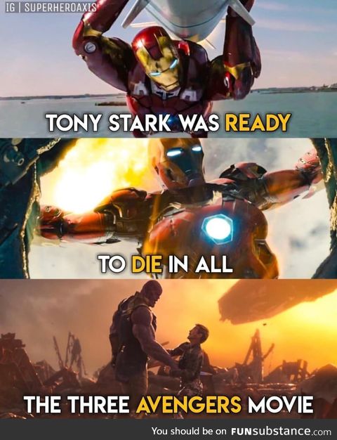 Tony Stark is the hero