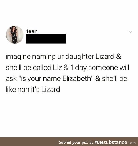 Short for Liz