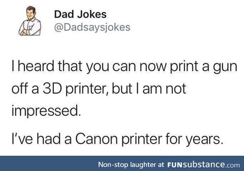 Gun printer