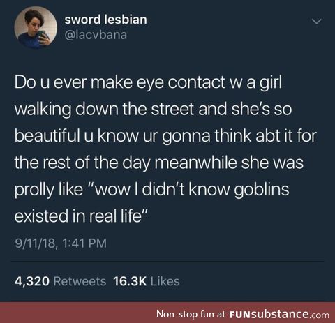 Eye contact