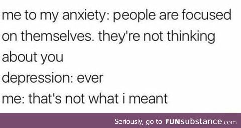 Anxiety and depression