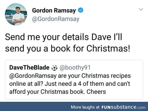 Gordon Ramsay being awesome