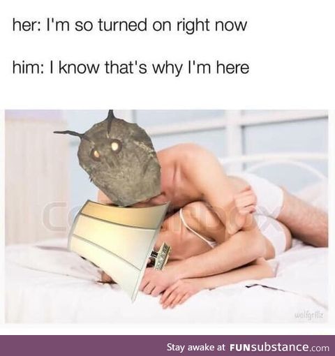 So turned on