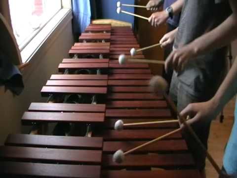 Zelda Ocarina of Time - Song of Storms on Marimba