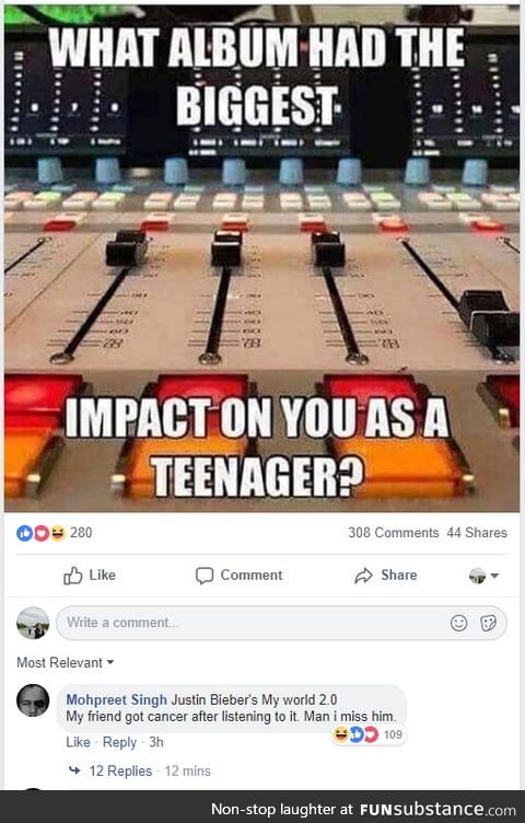 Just scrolling through facebook when I spat out my coffee