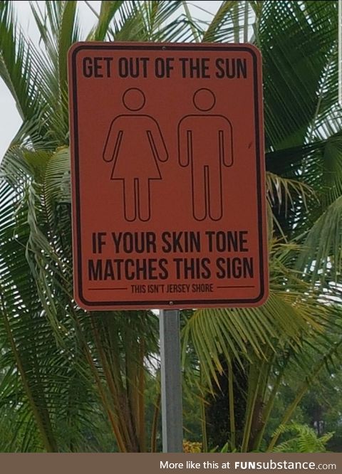 A funny sign found in Singapore