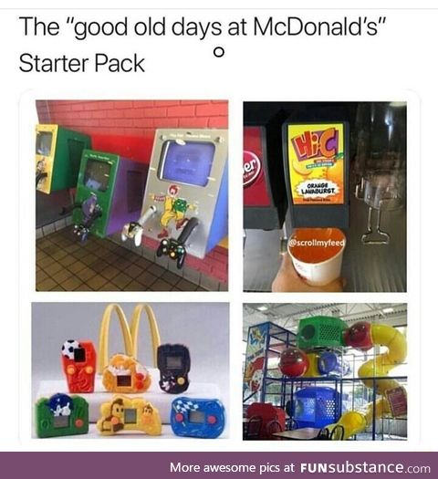 Good old days at McDonald's