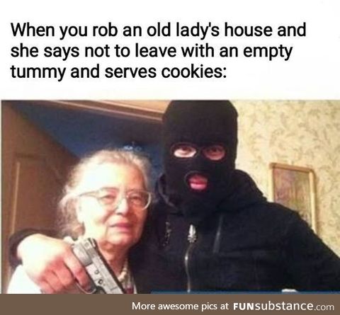 Nice old lady