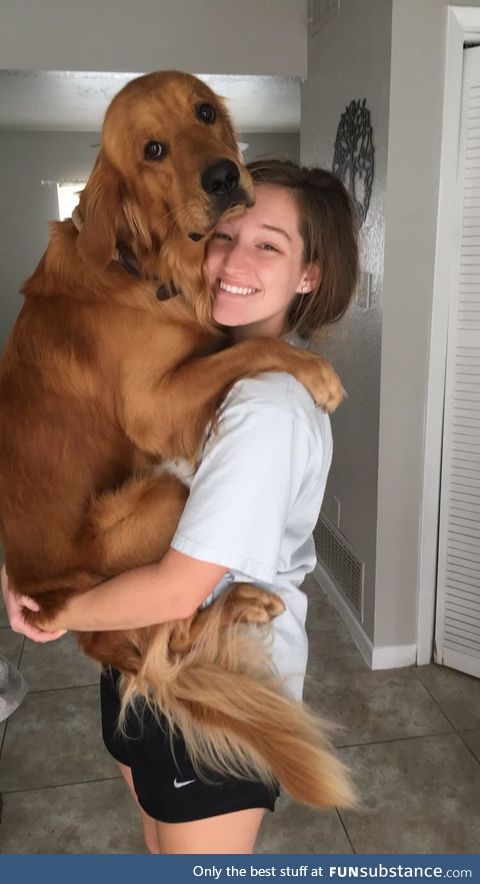 "i'm not your little puppy anymore.. but still love you!"