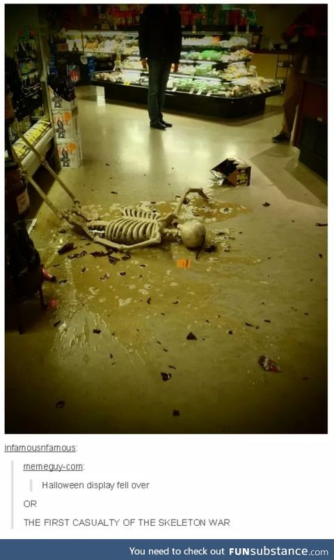 This is now a murder scene