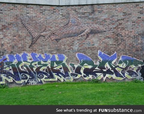 Amazing subtle graffiti