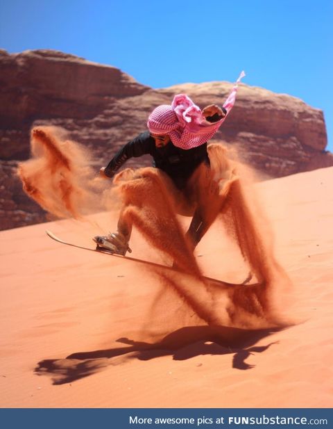 Sandboarding