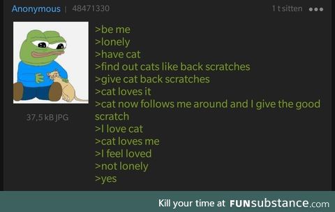 Anon feels loved