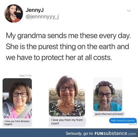 Sweet grandma