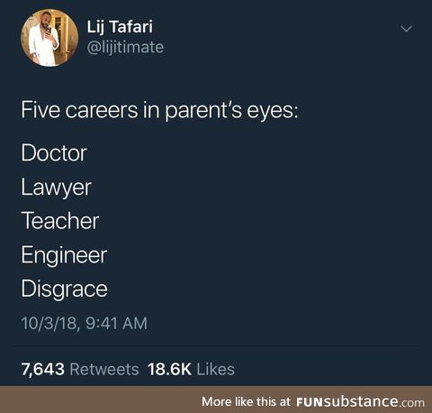 5 career options