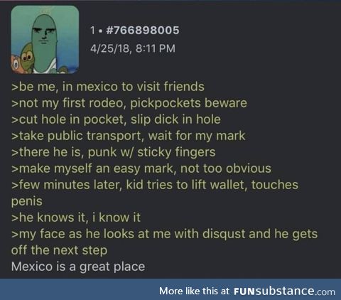 Anon goes to Mexico